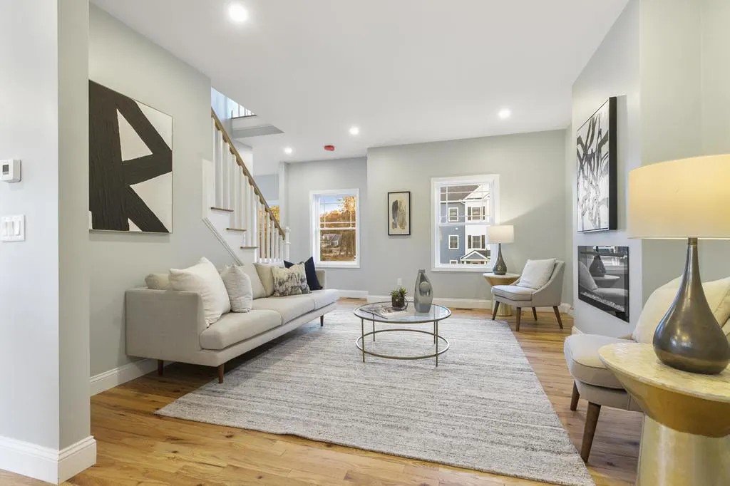 Multi Family Developers Chelmsford MA- Living Room Area