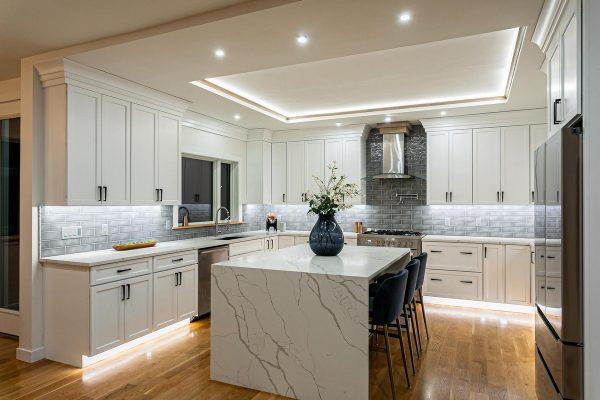 Luxury Home Builders Arlington MA Custom Kitchen Cabinets