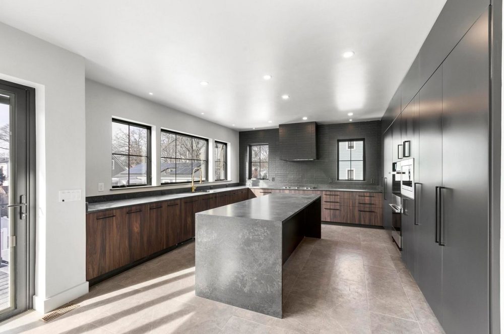 Custom Built Homes Arlington MA Kitchen Entry Door