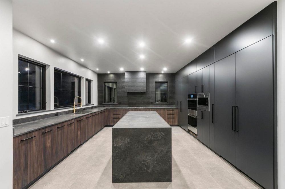 Custom Built Homes Arlington MA Kitchen Storage