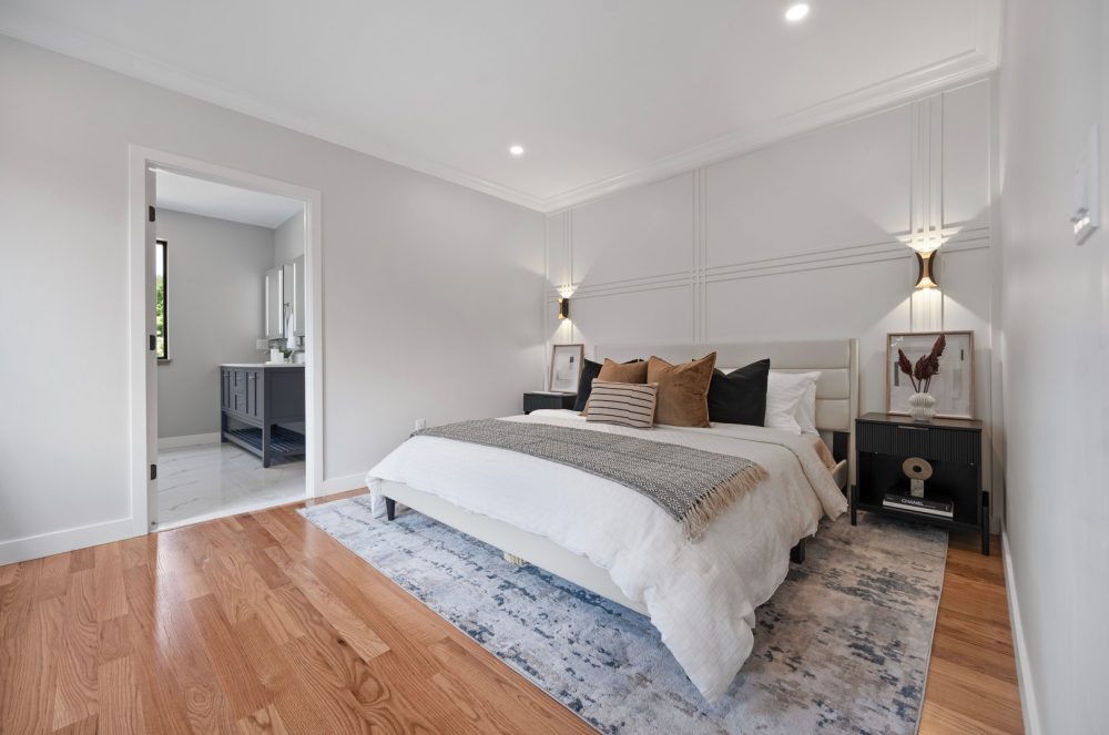 Custom Home Builders Belmont MA Modern Bedroom