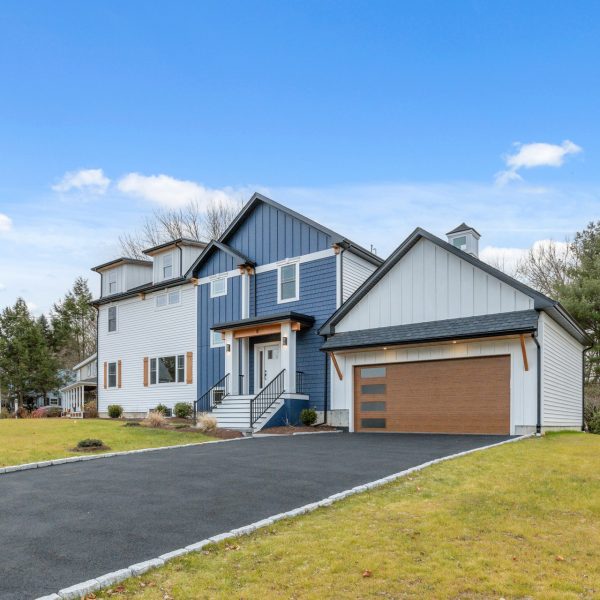 Custom Home Builders Burlington MA - Front Exterior View