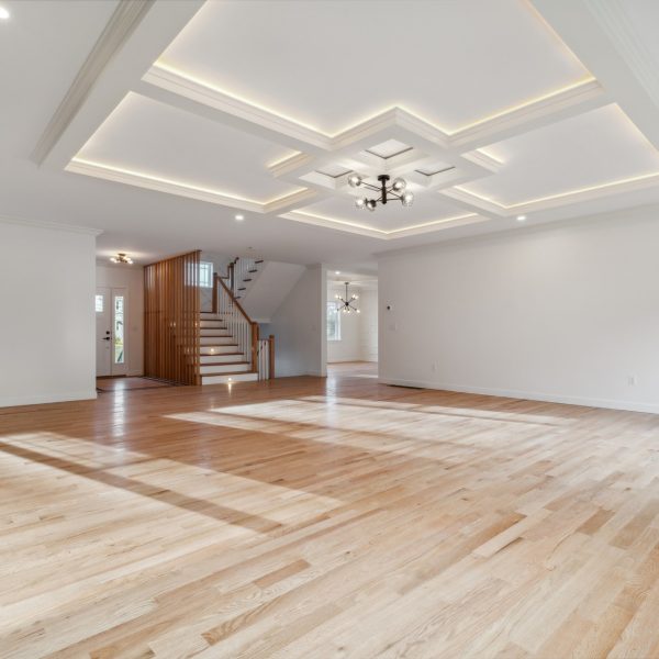 Custom Home Builders Burlington MA- Open Living Area