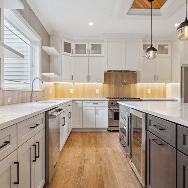 Custom Home Builders Burlington MA- High End Cabinets