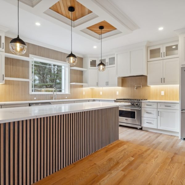 Custom Home Builders Burlington MA- Kitchen Island