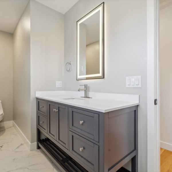 Custom Home Builders Burlington MA - Modern Bathroom