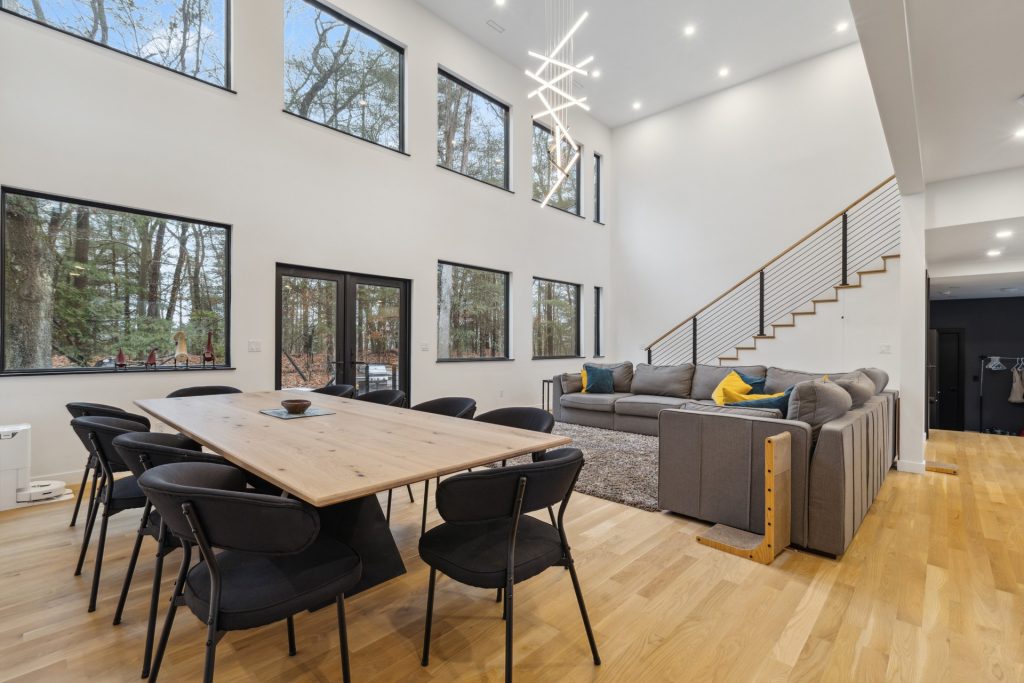 Custom Home Built in Lexington MA- Dining Room