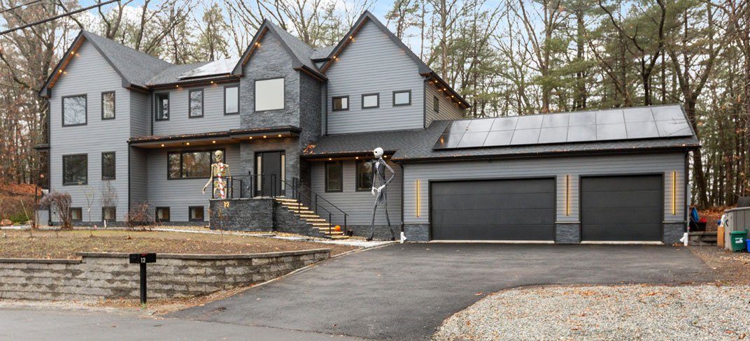 Tear Down Rebuild Custom Home in Lexington MA - After