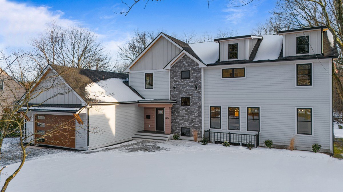 Custom Home Built in Lexington MA