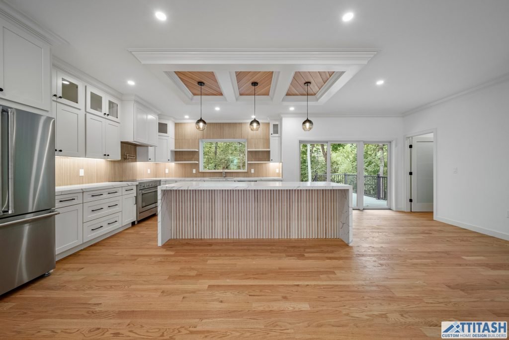 Custom Built Home in Needham MA - Kitchen