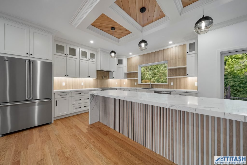 Custom Built Home in Needham MA - Kitchen
