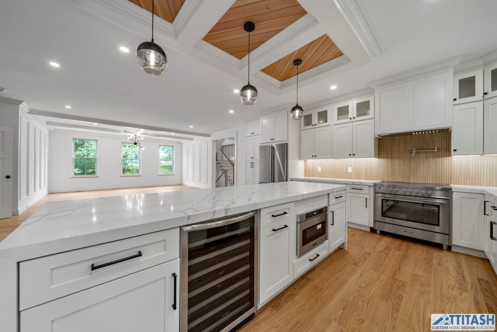 Custom Built Home in Needham MA - Kitchen