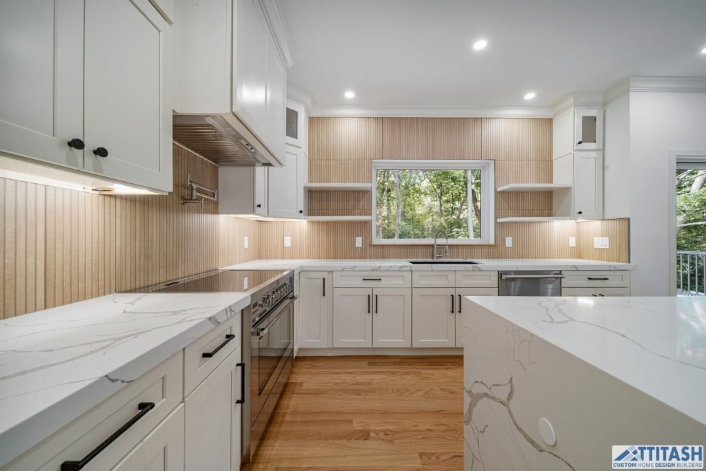 Custom Built Home in Needham MA - Kitchen