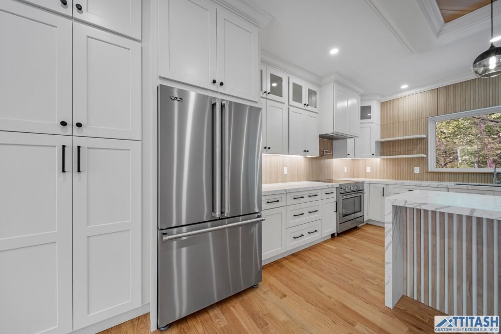 Custom Built Home in Needham MA - Kitchen