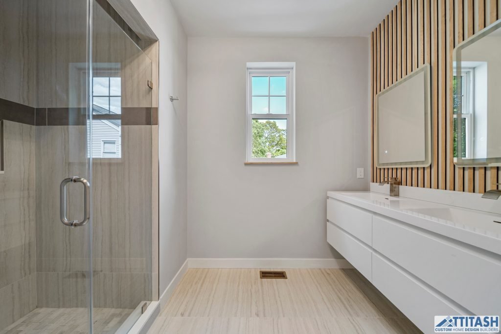 Custom Built Home in Needham MA - Bathroom