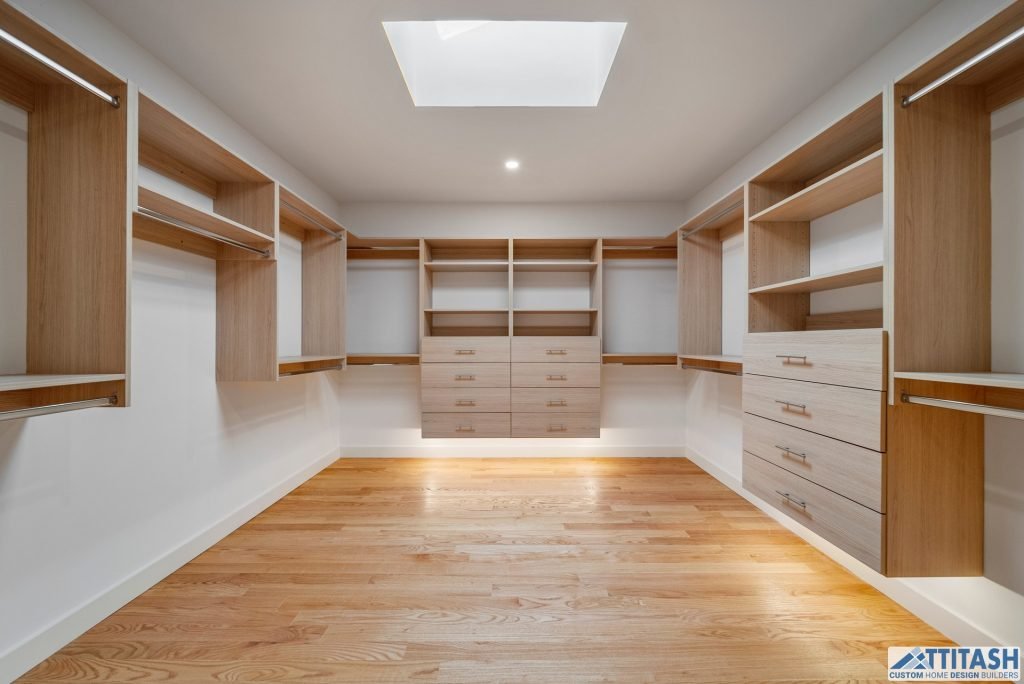 Custom Built Home in Needham MA - Walk In Closet