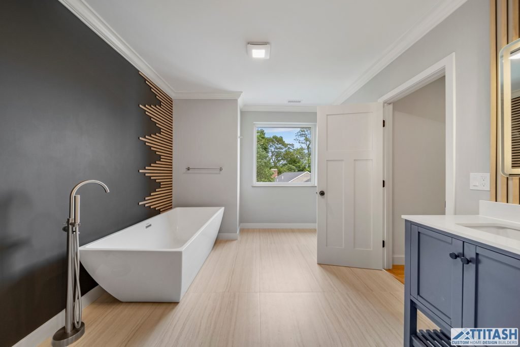 Custom Built Home in Needham MA - Bathroom