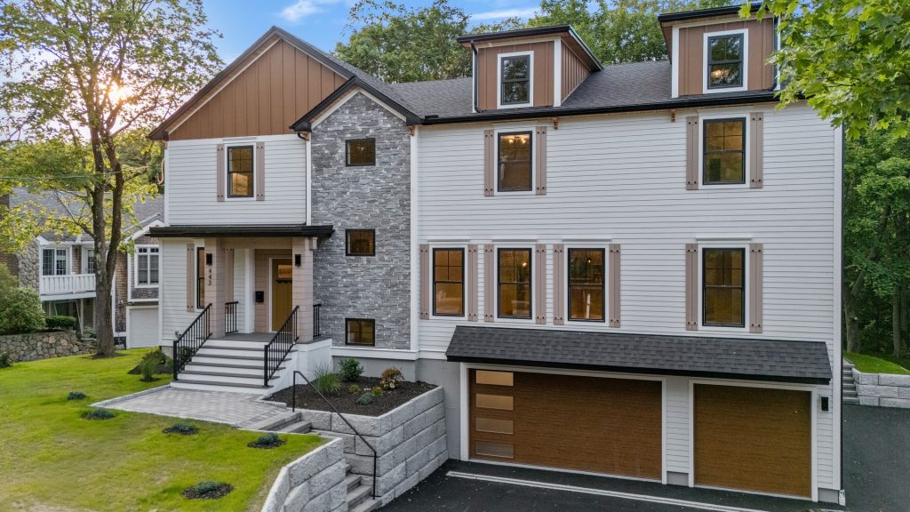 Custom New Construction Home for Sale in Needham MA