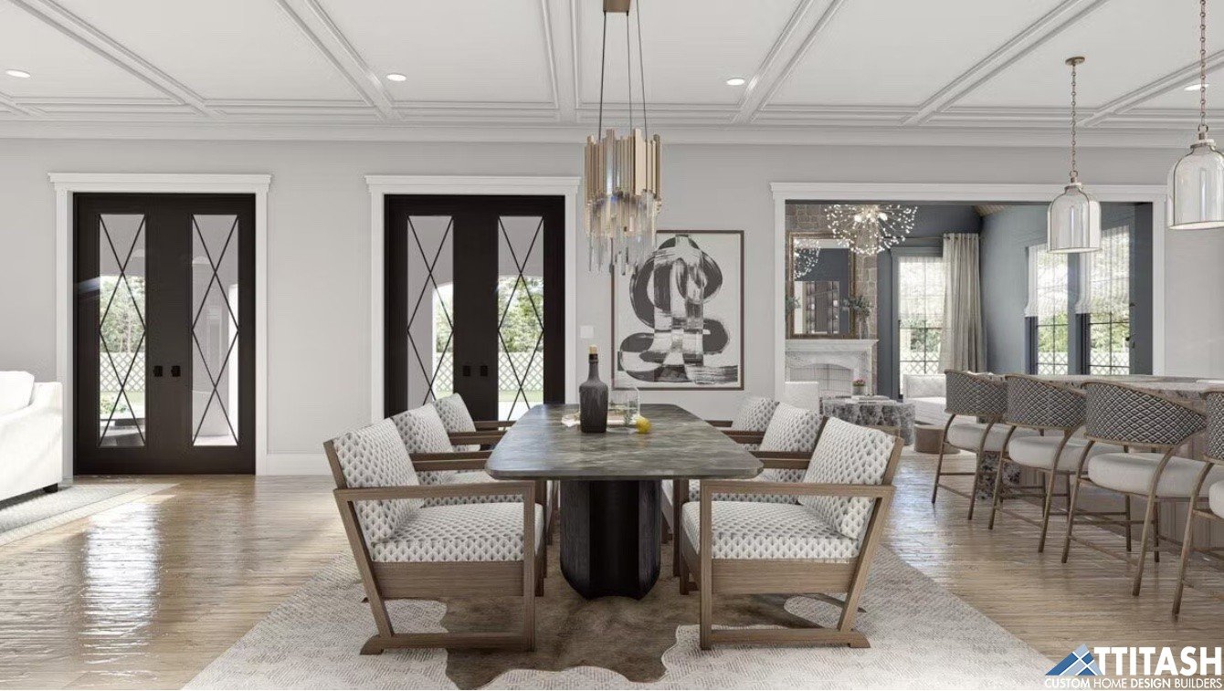 Ridge Chateau Home Design Attitash Custom Homes- Open Concept Home