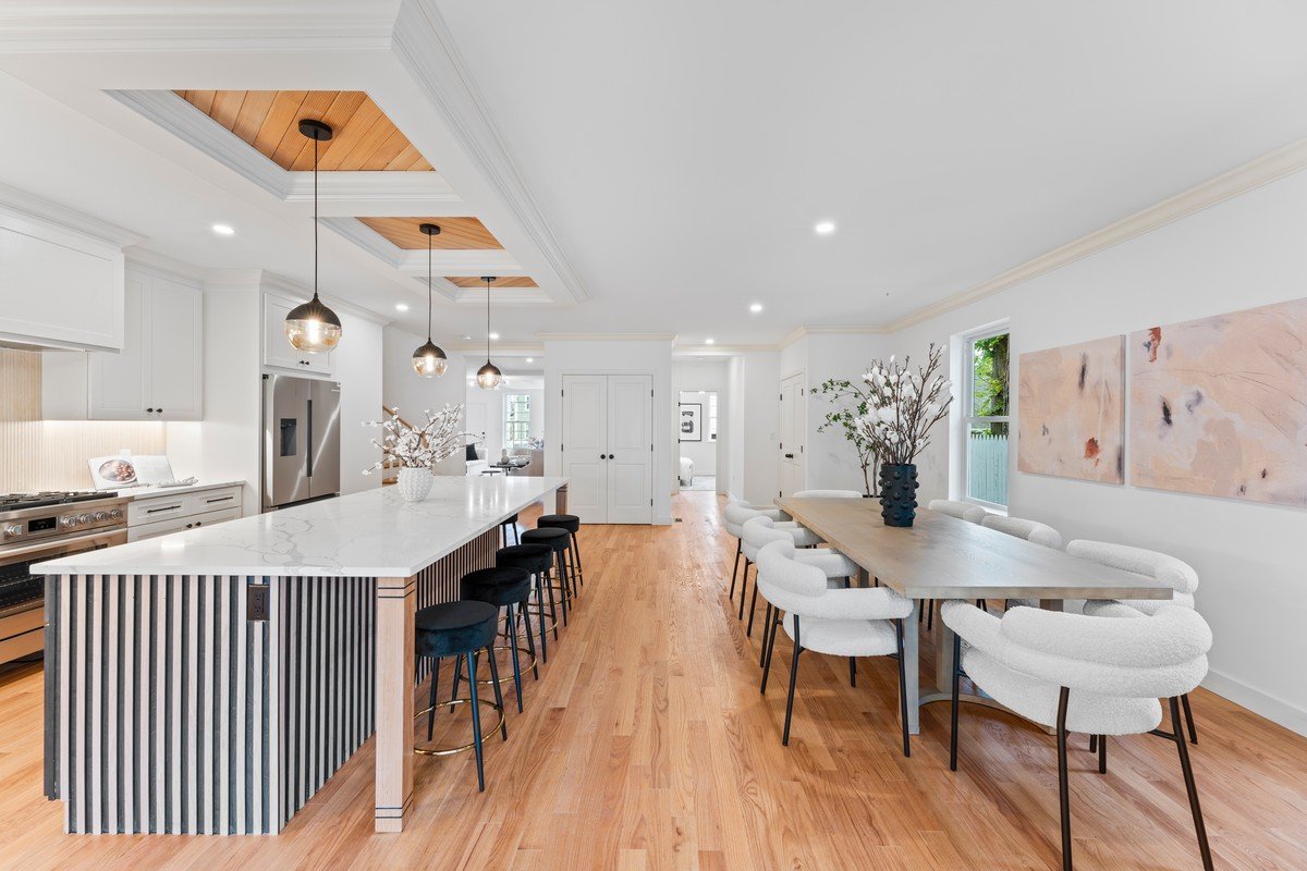 New Construction Duplex in Watertown MA- Large Expansive Kitchen Island