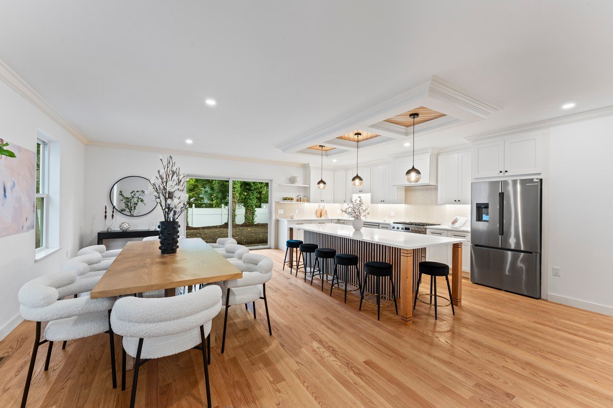 New Construction Duplex in Watertown MA- Spacious Modern Kitchen