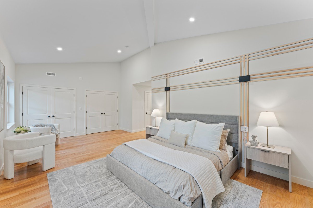 New Construction Duplex in Watertown MA- Large Master Bedroom