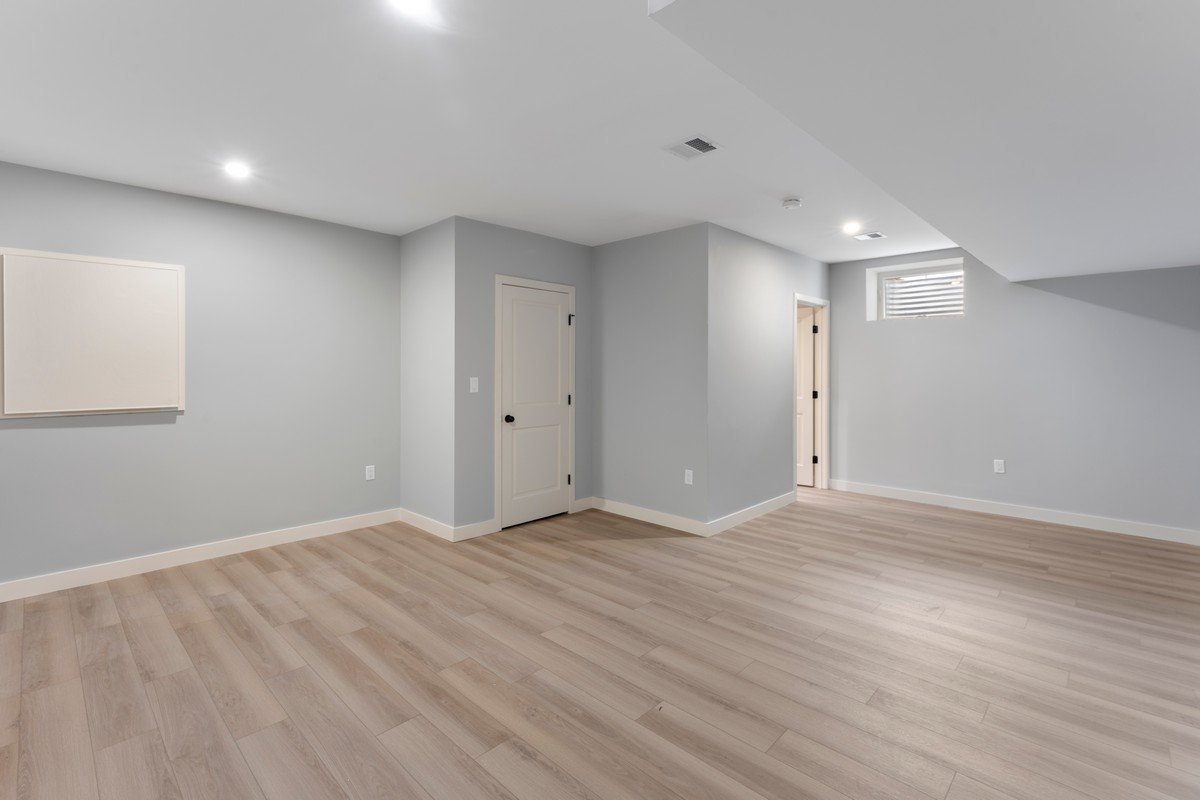 New Construction Duplex in Watertown MA- Lower Level Bedroom