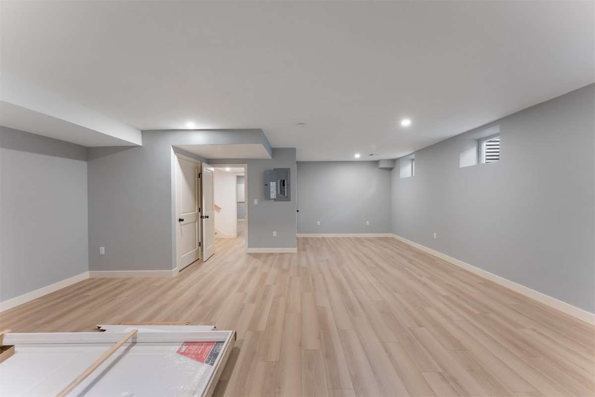 New Construction Duplex in Watertown MA- Finished Lower Level
