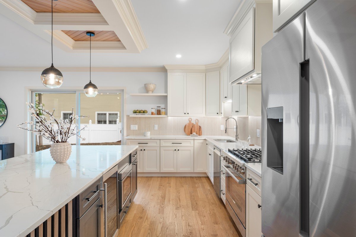 New Construction Duplex in Watertown MA- Island With Built In Appliances