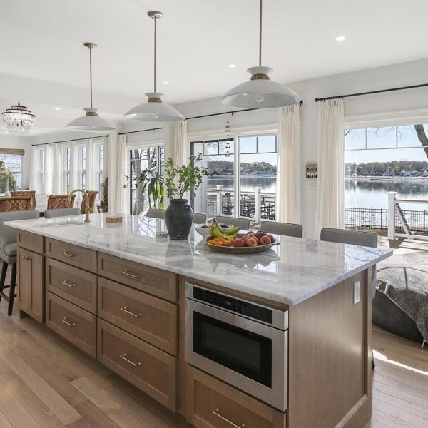 Luxury Home Design Builders MA NH- Island Seating