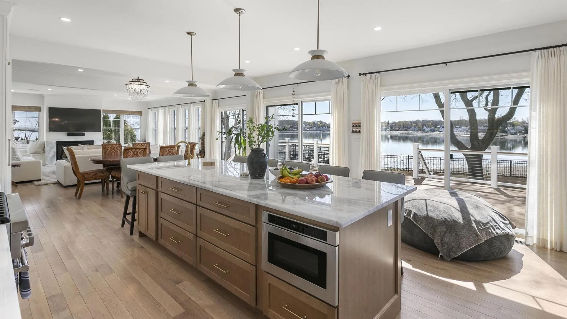 Luxury Home Design Builders MA NH- Island Seating